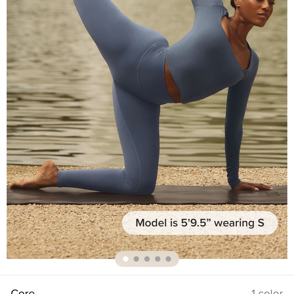 ALO Yoga Navy Leggings